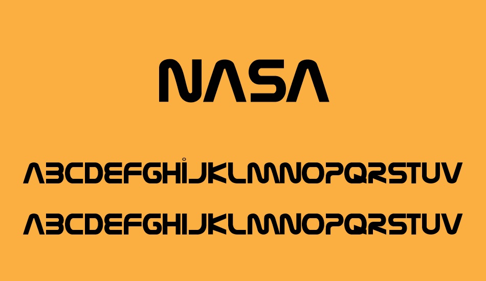 nasa font