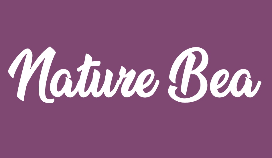 nature-beauty-personal-use font big