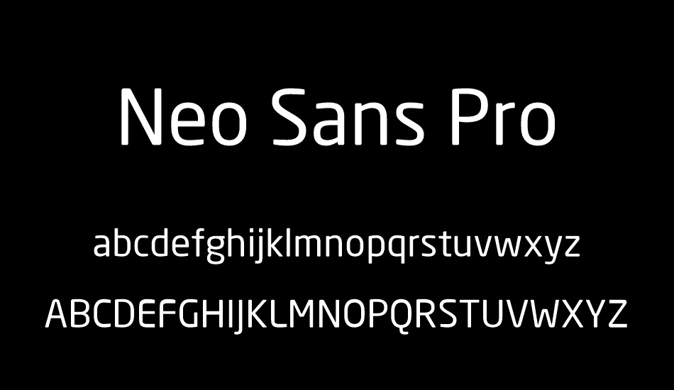 neo-sans-pro font