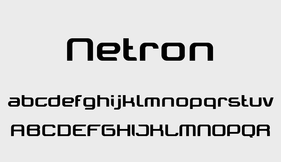 netron font