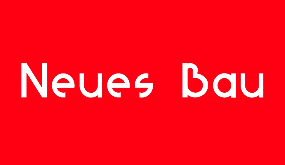 neues-bauen font big