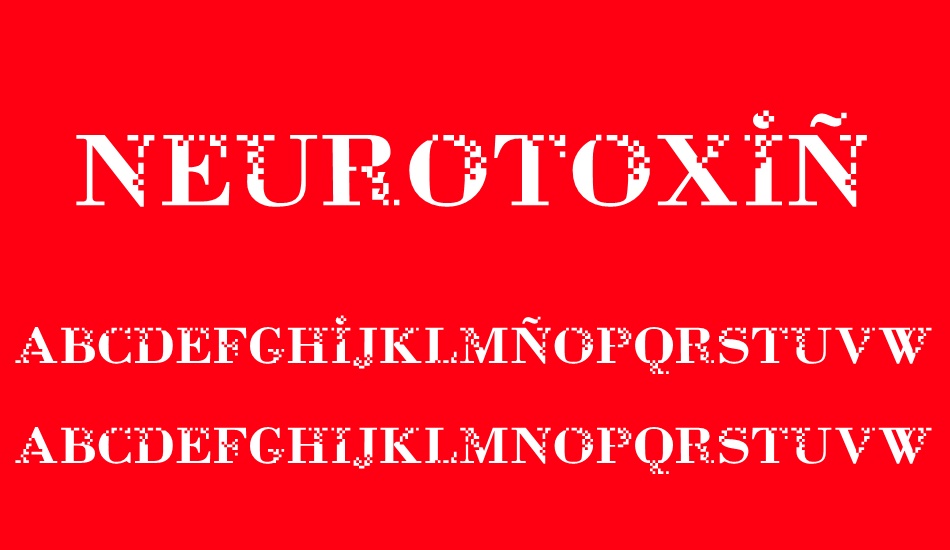 neurotoxin font