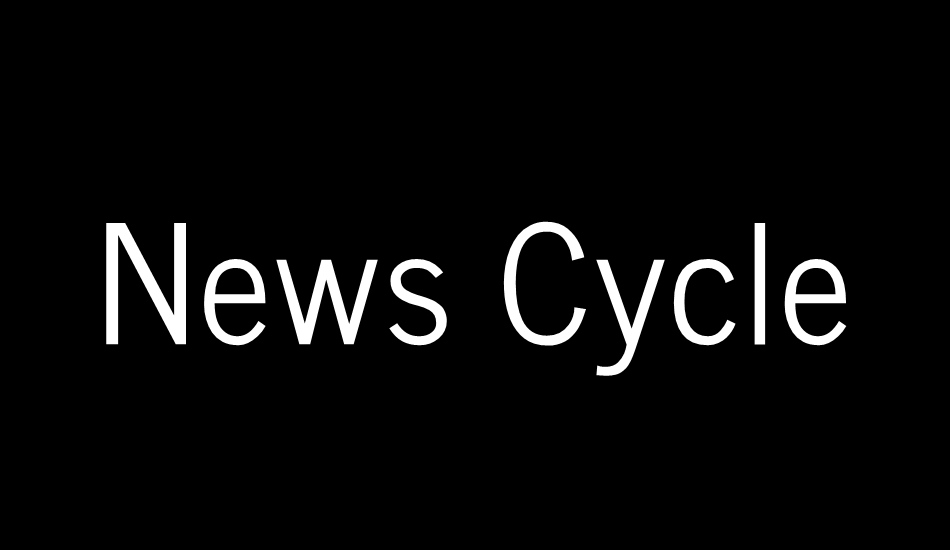 News Cycle font - Font Tr