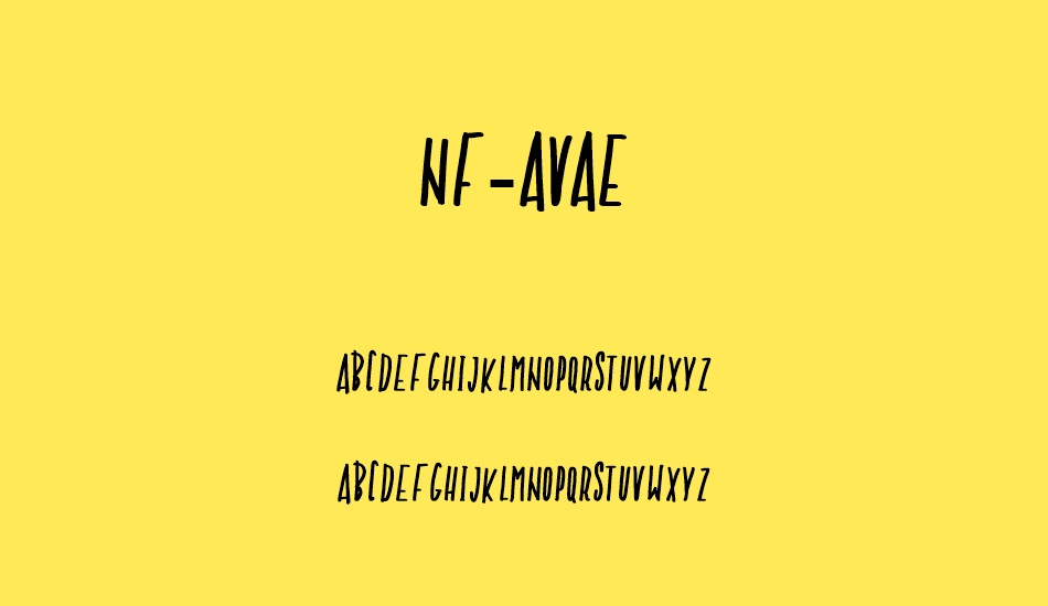 nf-avae font