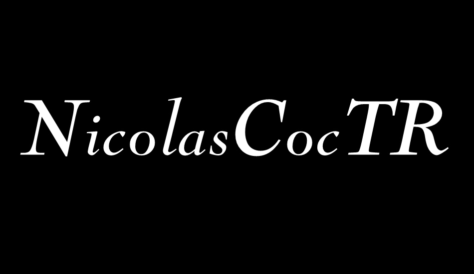 nicolascoctreg font big