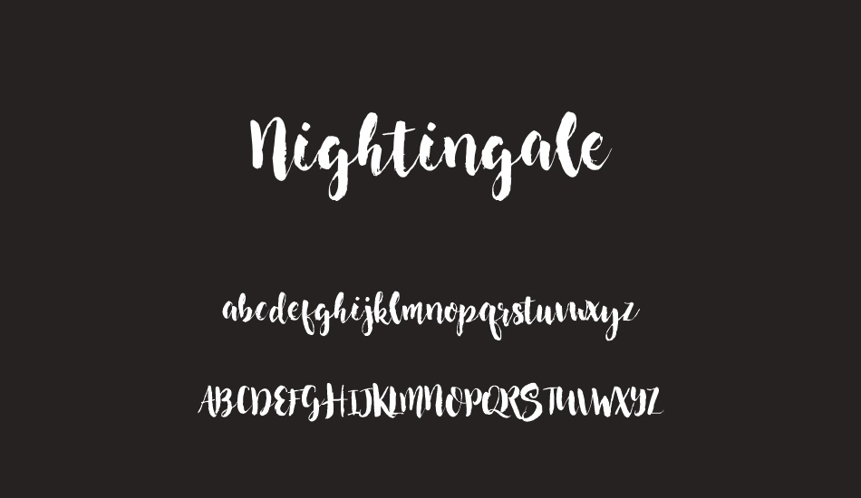 nightingale font