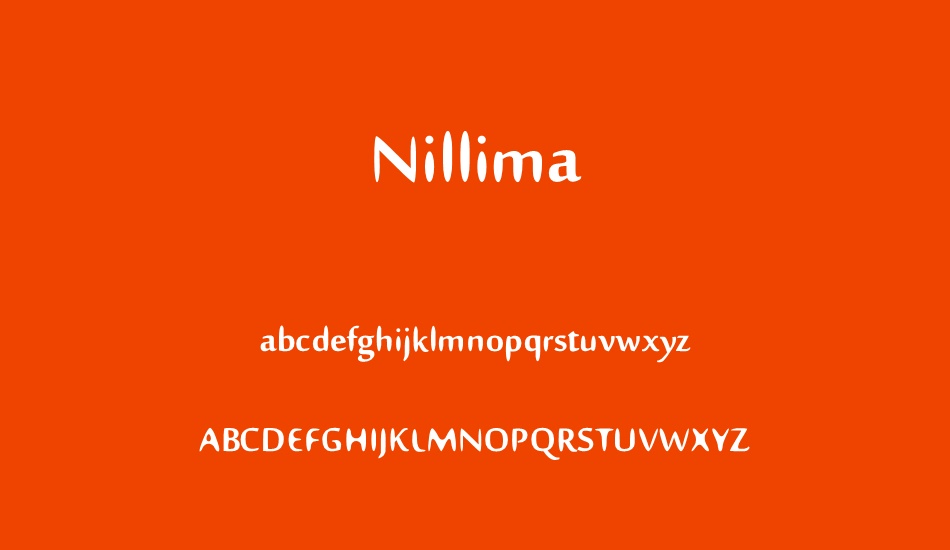 nillima font