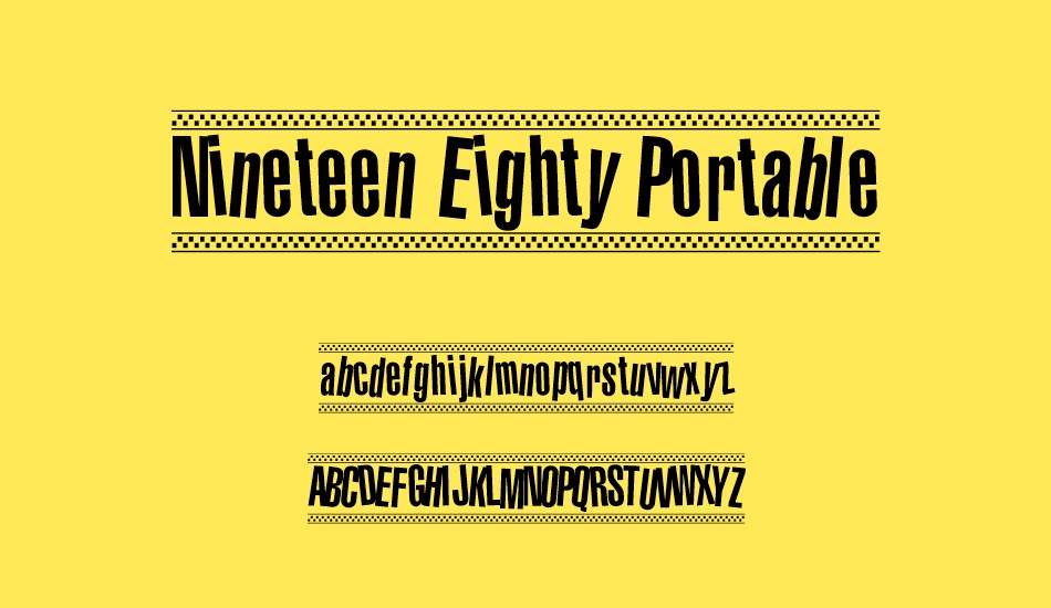 nineteen-eighty-portable font