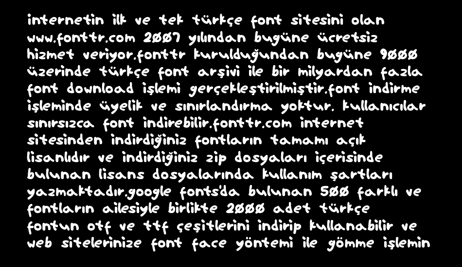 ninifont font 1