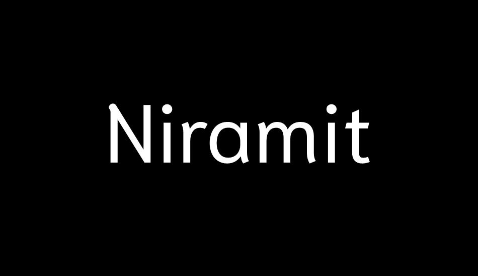 niramit font big