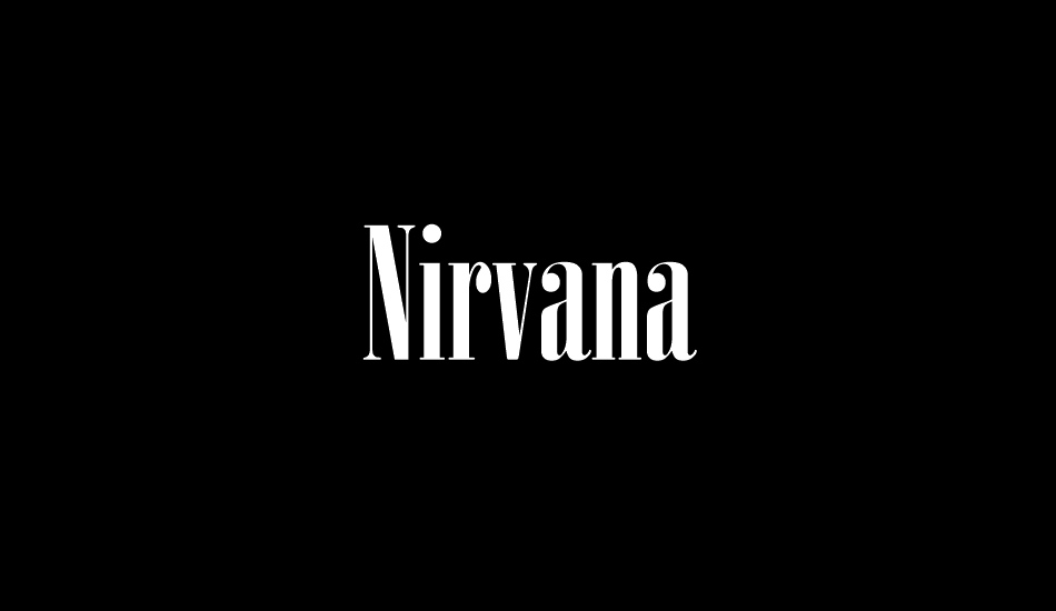 nirvana font big