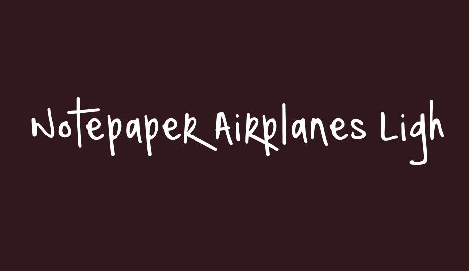 notepaper-airplanes-light font big