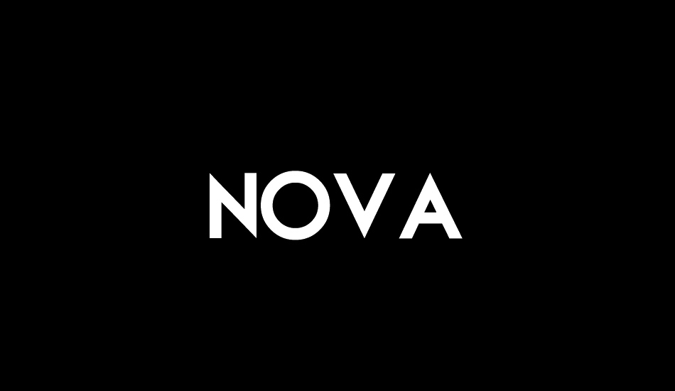 nova font big