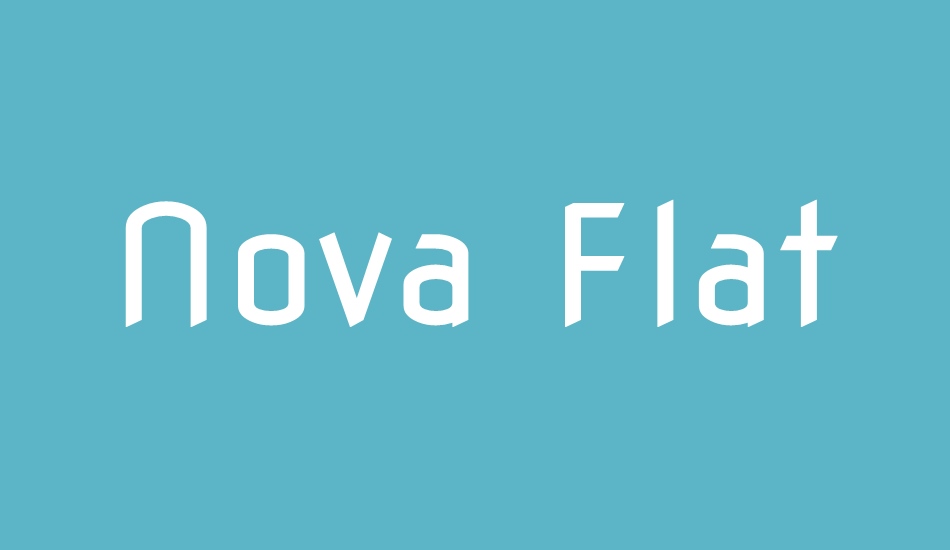 nova-flat font big