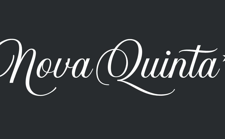 Nova Quinta font big