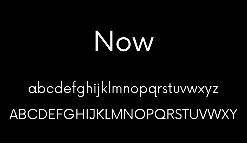 now font