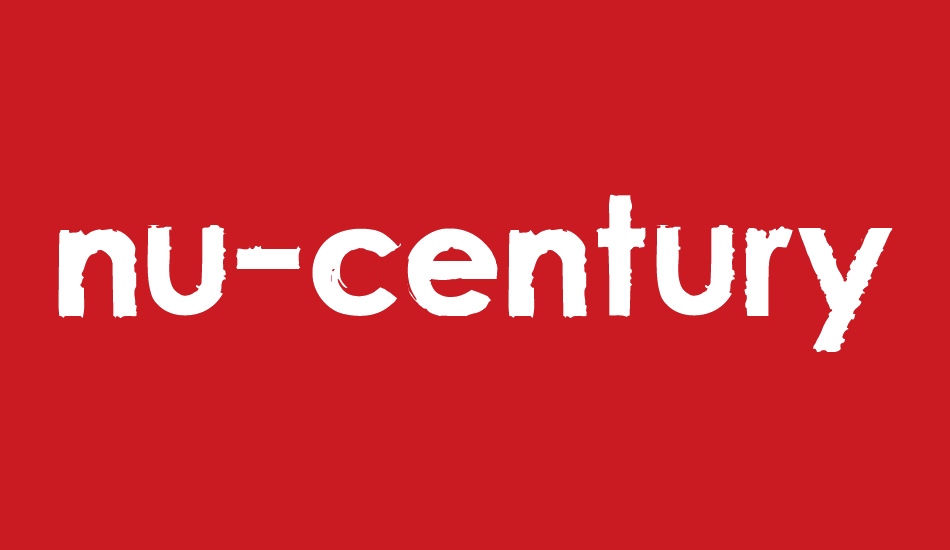 nu-century-gothic font big