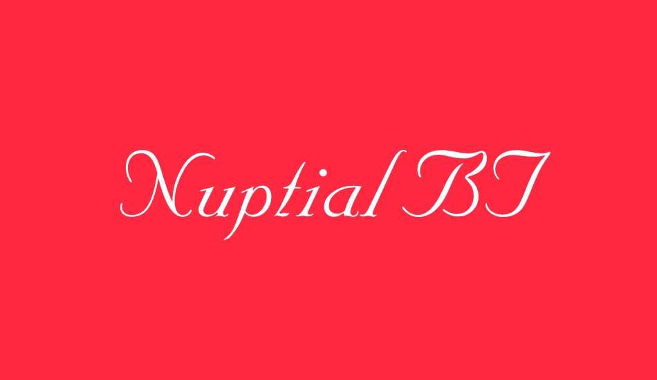 nuptial-bt font big