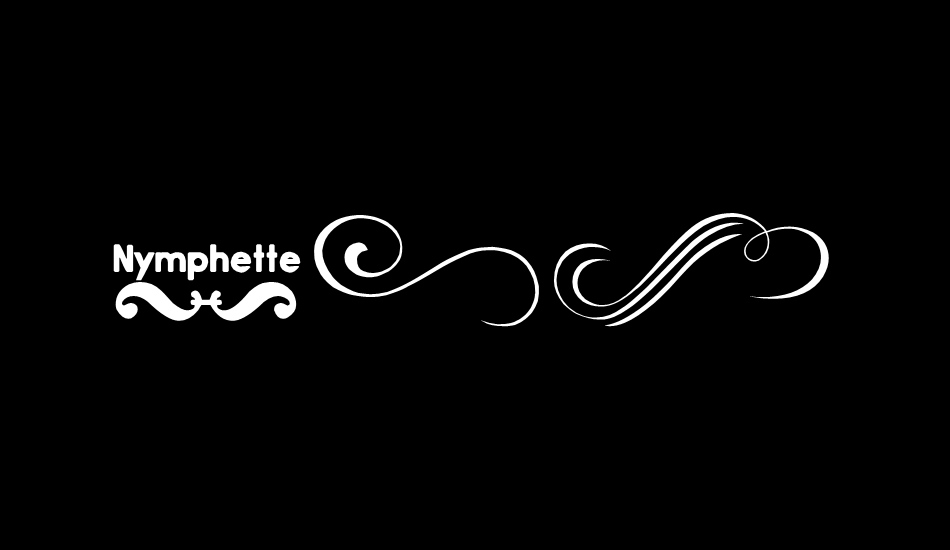 nymphette font big