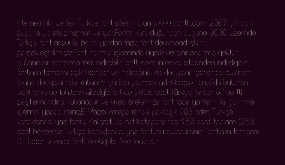 octagonal-ultra-light font 1