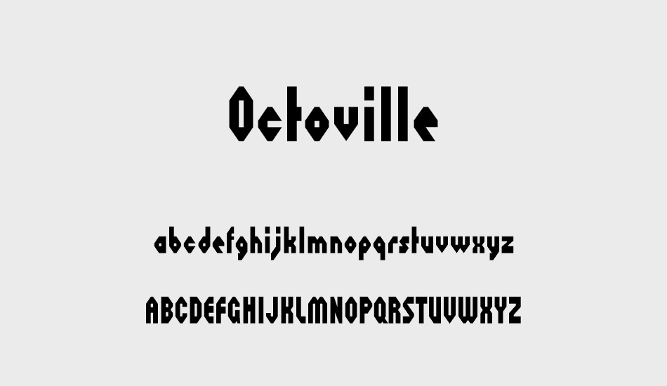 octoville font