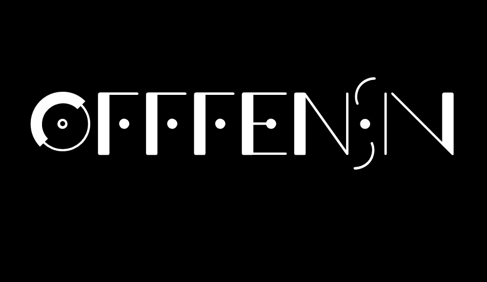 offfensive-behaviour font big