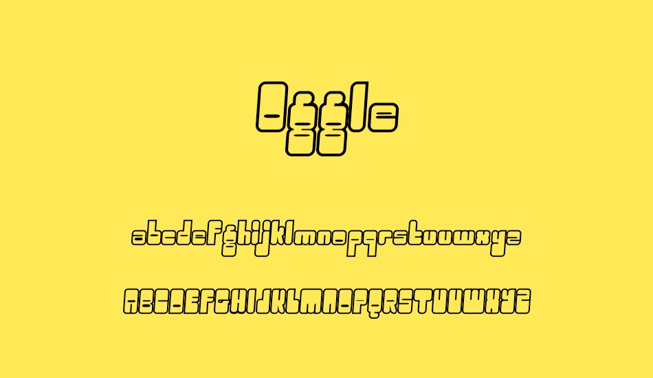 oggle font