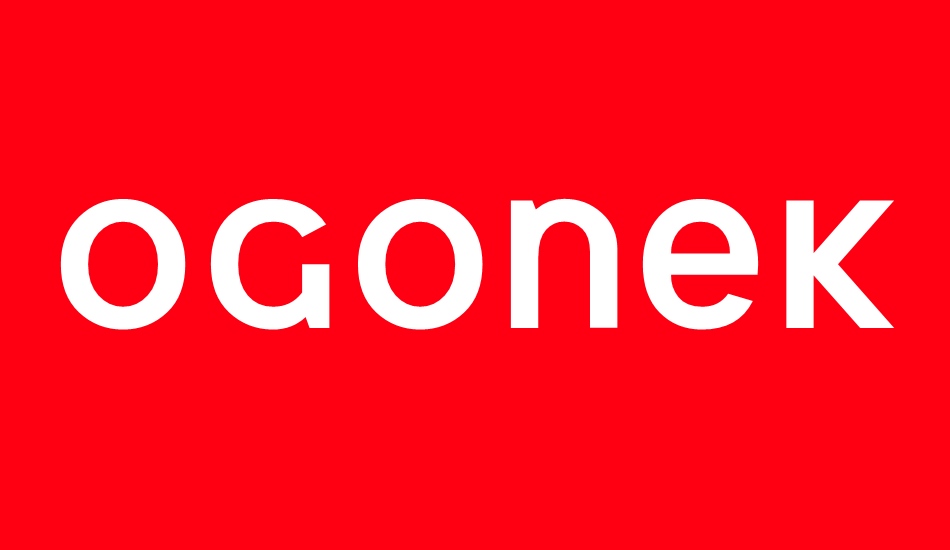 ogonek-unicase font big