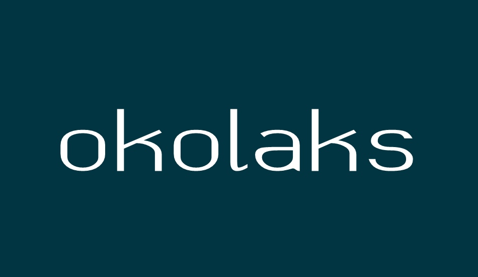 okolaks font big