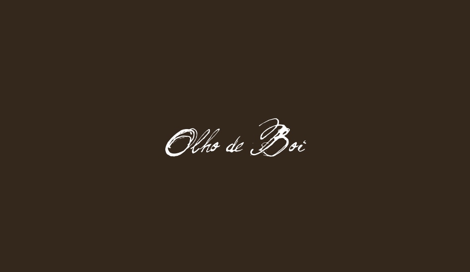 olho-de-boi font big