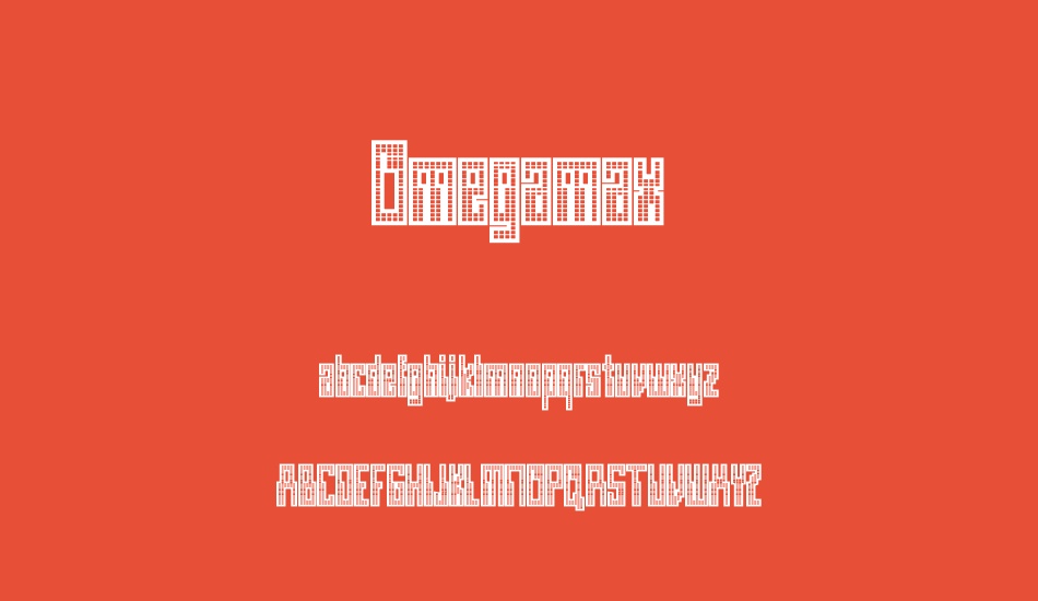 omegamax font