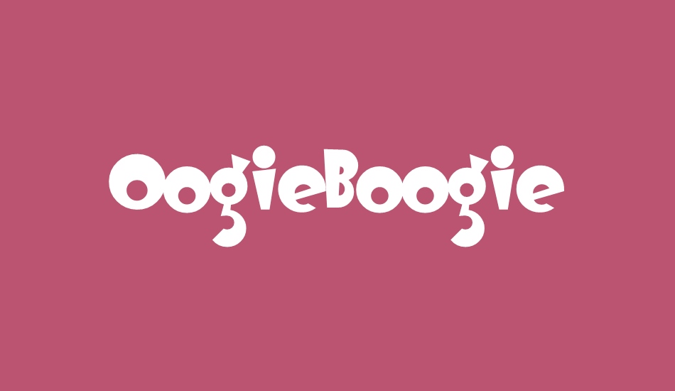 oogieboogie font big