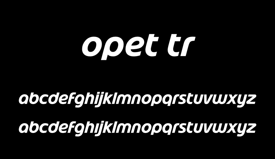 opet-tr font