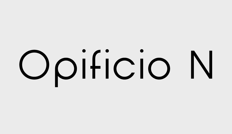 opificio-neue font big