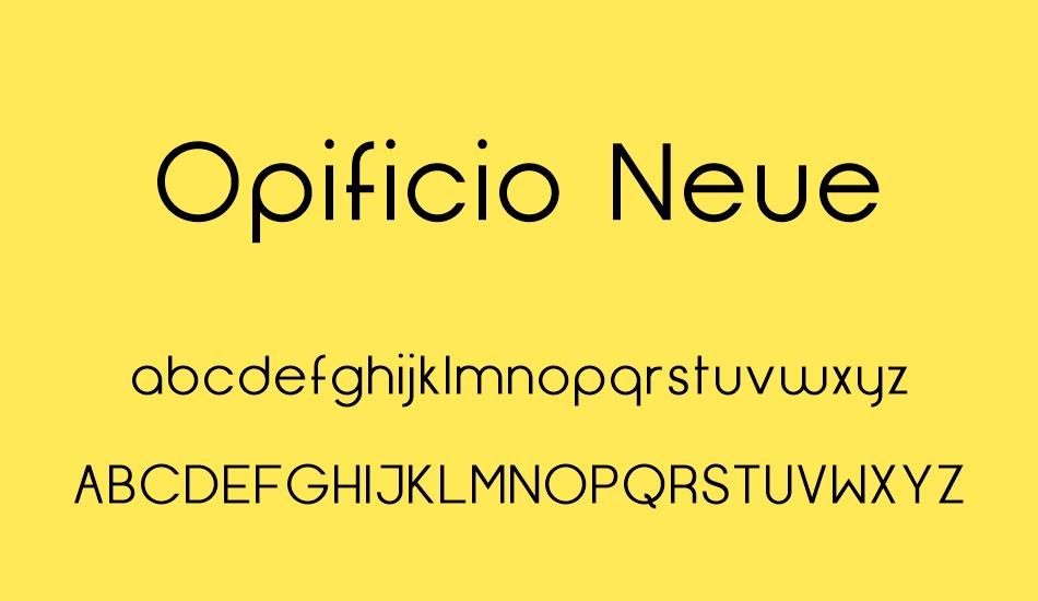 opificio-neue font