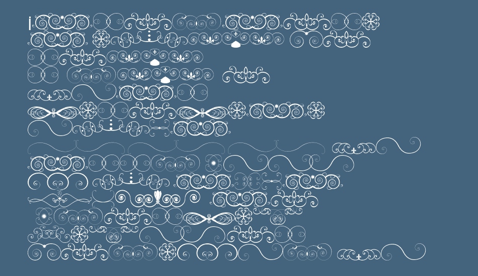 ornametss-tfb font 1