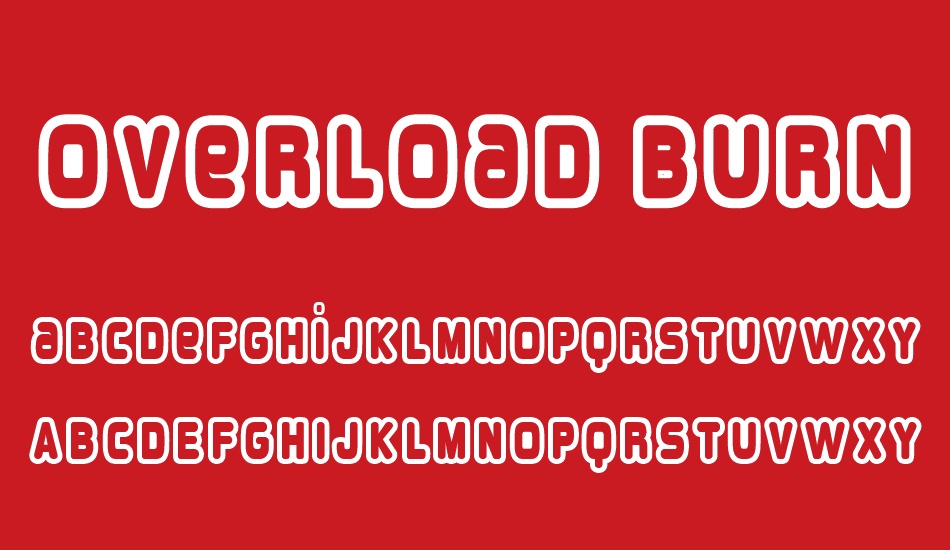 overload-burn font