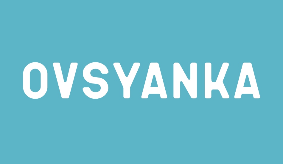 ovsyanka font big