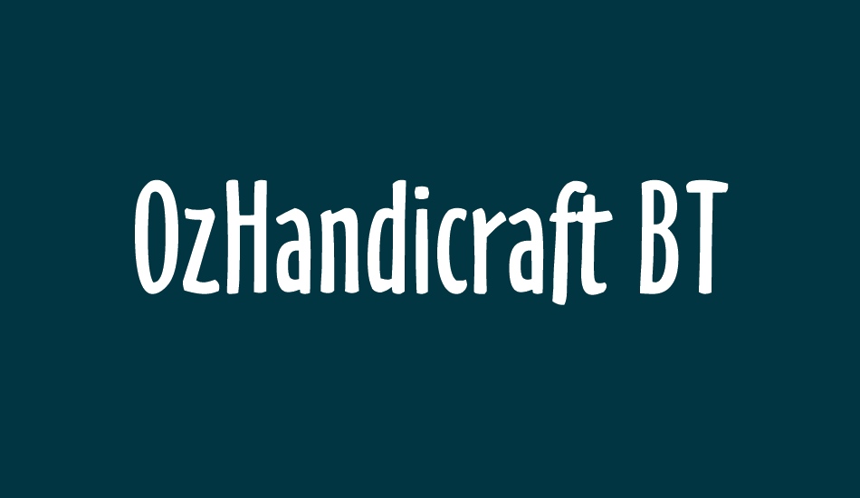 ozhandicraft-bt font big