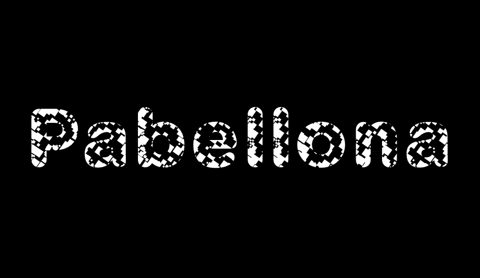 pabellona-(a)-símplex font big