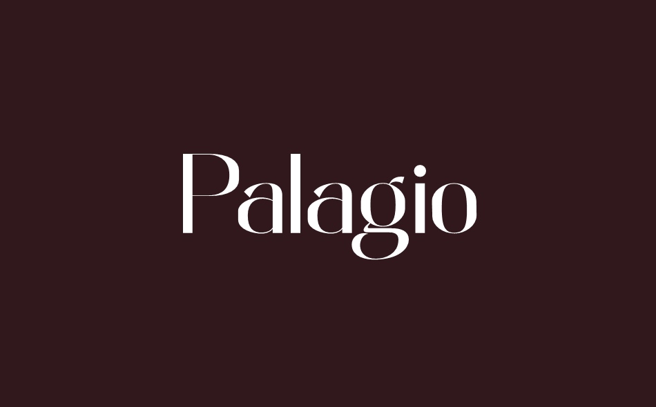 Palagio font big