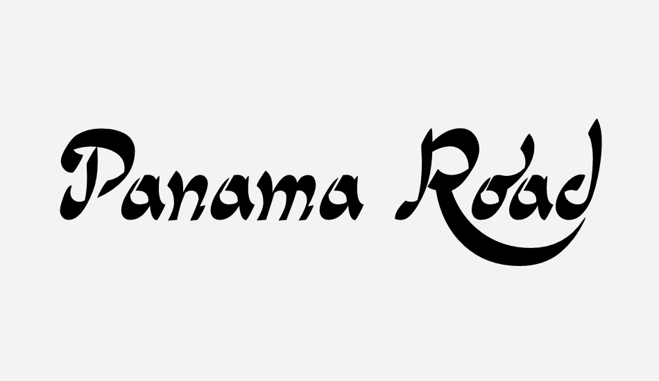 panama-road font big