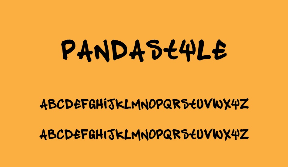 pandastyle font