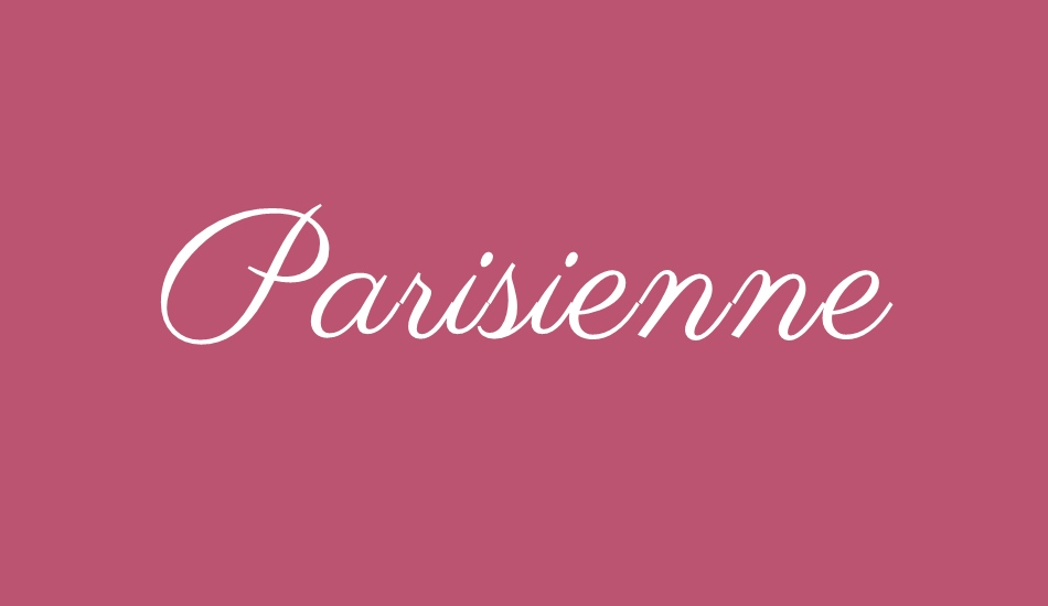 parisienne font big