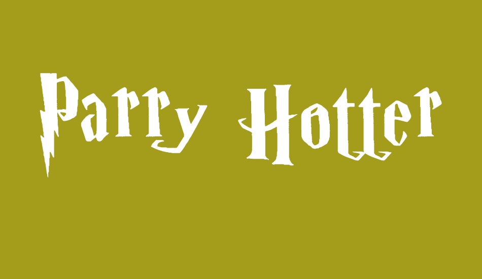 parry-hotter font big