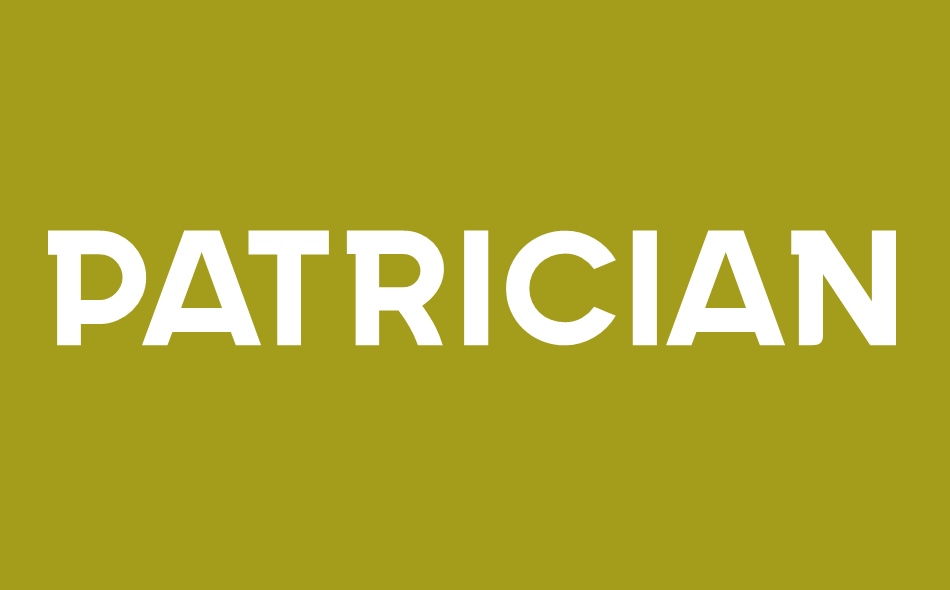 Patrician font big