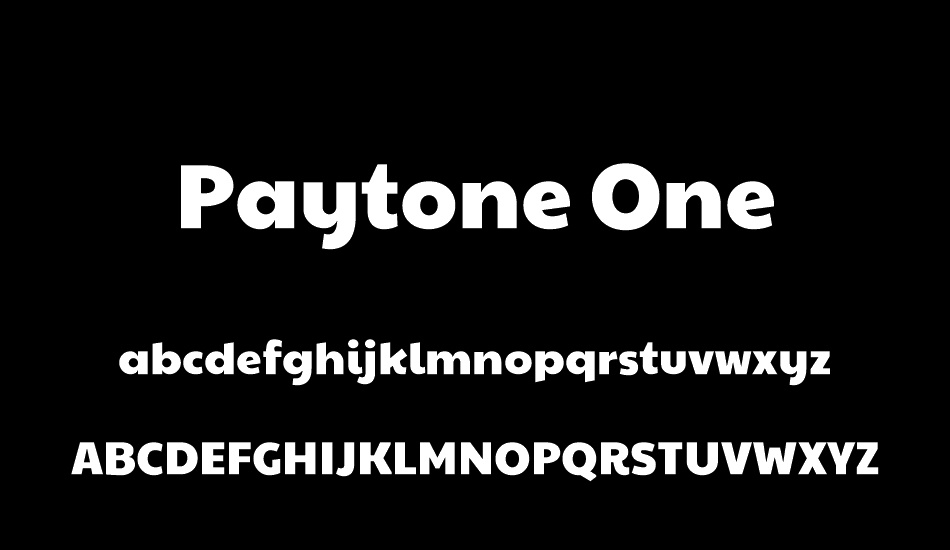 paytone-one font