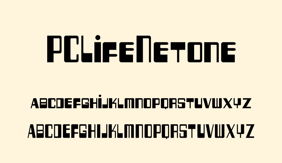 pclifenetone font