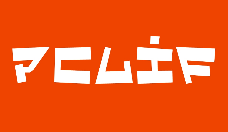 pclifequake font big