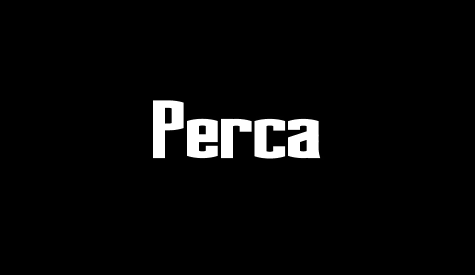 perca font big